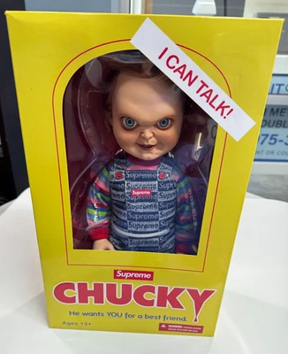 Подлинная кукла Supreme Chucky НИКОГДА НЕ ОТКРЫВАЛАСЬ. РАБОЧИЙ - Изображение 1 из 3