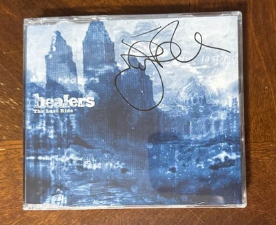 SIGNED!!  JOHNNY MARR + THE HEALERS The Last Ride CD Single Smiths Morrissey — 第 1/2 张图片