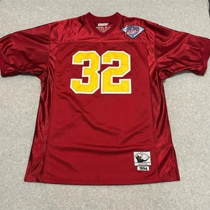 Mitchell & Ness Redskins Jersey Ricky Ervins Red Size 52 - Picture 1 of 13
