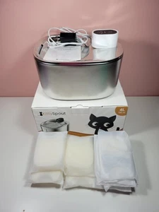 KittySpout Cat 4L Water Fountain Wireless Stainless - Picture 1 of 8