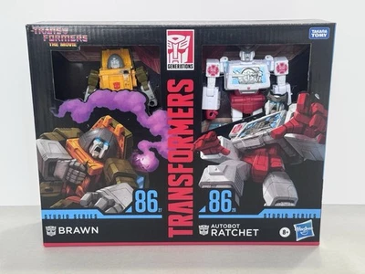 Экшн-фигурки Transformers Movie Studio серия 86 Brawn 27 & Ratchet 28 набор 2 шт. - Изображение 1 из 4
