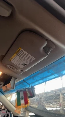 14 15 INFINITI Q60 PASSENGER Sun Visor Right 3.7L RWD OEM Foto 1 de 4