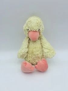 Jellycat Bashful Duck Plush Medium Yellow London Bird Soft Toy 12” - Picture 1 of 9