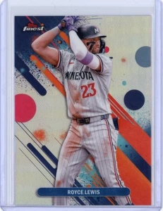 2025 Topps Finest Royce Lewis True Refractor #74 Twins - Picture 1 of 2