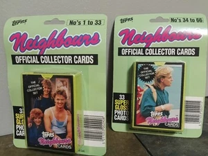 1988 Topps Neighbours *TV Show* Complete *2 Pack* 66 Card Factory Sealed Sets - Picture 1 of 15