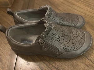 JBU By Jambu Women's Avery Comfort Round Toe SlipOn Dark Gray 7.5 - Picture 1 of 8