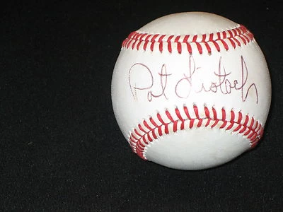 PAT LISTACH FIRMADO AUTOGRAFIADO OAL (BOBBY BROWN) BÉISBOL OFICIAL RAWLINGS Foto 1 de 4