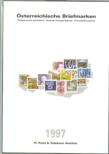 AUSTRIA 1997 OFFICIAL YEARSET COMPLETE IN FOLDER - Picture 1 of 1
