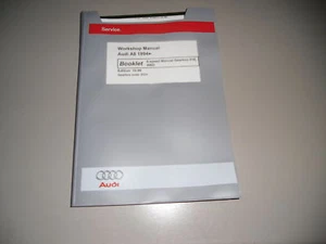 Manual De Taller Audi A8 Manual De 6 Velocidades Quattro - Imagen 1 de 1