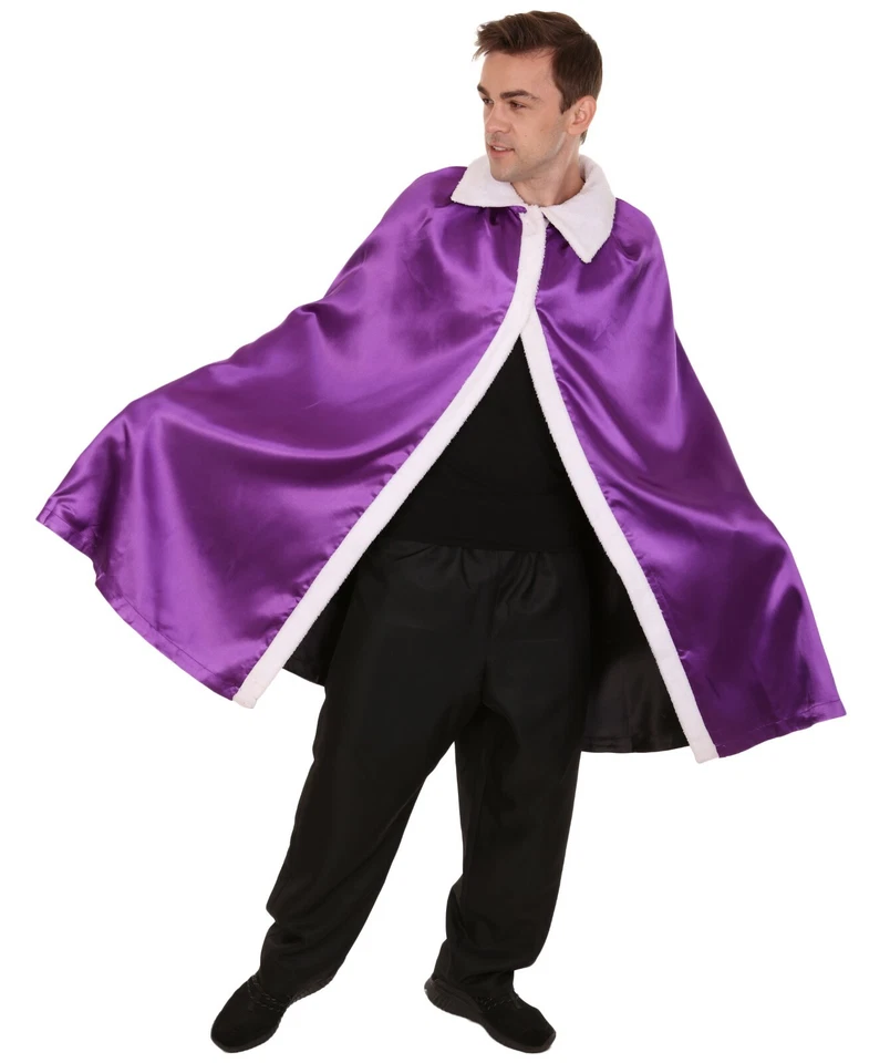 Disfraz de bata reversible de rey para hombre adulto | Opciones de color múltiples HC-821 Foto 1 de 4