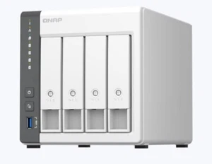 QNAP TS-433-4G ARM 4-core Cortex-A55 2.0GHz processor, 4 GB on board (non-expand - Picture 1 of 1