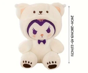 Brand NEW Sanrio Kuromi Melody Cute Anime Stuffed Plush Toy Doll - Picture 1 of 1