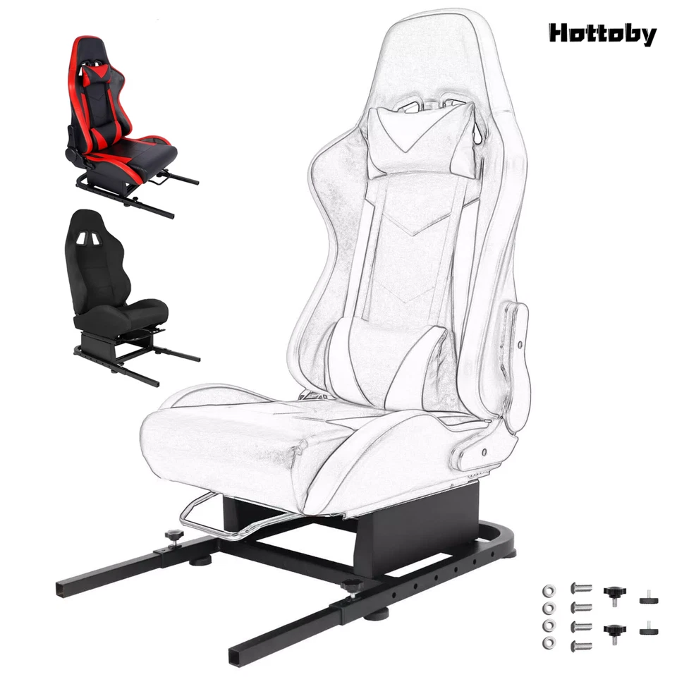 Hottoby Racing Stuhl und Sitz Mount Fit Racing Sim Cockpit Wheel Stand G29 G920