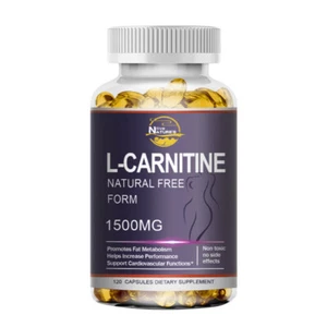 L-Carnitina - Fuerte quemador de grasa pérdida de peso - Apoya la producción de energía natural - Imagen 1 de 11