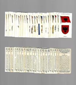 CIGARETTE CARDS. John Player Tobacco. National Flags & Arms. (Set of 50). (1936) - Picture 1 of 1