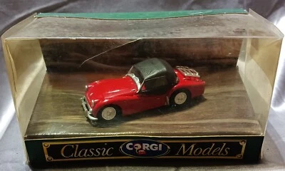 CORGI Classic Models- Triumph TR3A Soft Top In Original Packaging 1991 - Image 1 of 2