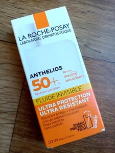 La Roche-Posay Anthelios SPF 50+ Hydratant Fluide Invisible Peau 50ml NEUF - Photo 1/7
