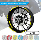 Motor Rim Stripes Wheel Decals Reflective Tape Stickers FOR HONDA VFR800 VFR1000
