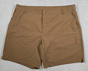 Rhone Resort Shorts 8" Men Sz 40 Brown Stretch Performance Golf Preppy Casual - Picture 1 of 12