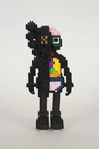 Flayed schwarz 1639 Bausteine UNGEBAUT | Serie 1 Edition 1 von IFMA - Bild 1 von 5