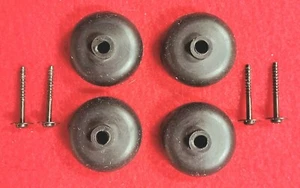 JVC AL-A158 Turntable Genuine Parts: Isolation Feet Set With Screws - Picture 1 of 2