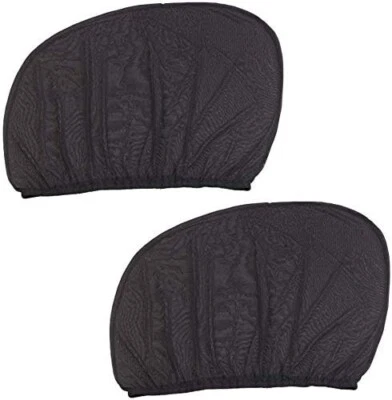 2 Pares Soleil Noir Chaussette Vitres Voitures Latérale Arriere XL 52X126cm Max - Photo 1/4