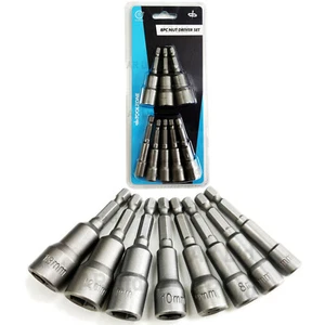 Impact Driver SOCKETS Nut/Bolt Driver with 1/4" Hex Shank for Impact Drivers - Picture 1 of 6