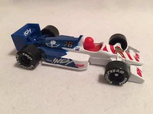 Vintage 1988 Matchbox Indy 500 Racer #76 Bosch DieCast Blue White Car 1:55 MINT - Picture 1 of 5