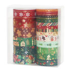 COHEALI Christmas Washi Tape Set - 21 Rolls of Holiday Themed Tapes-QG