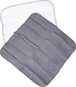 ELEMIS Luxury Cleansing Cloth Duo, Soft Pure Cotton Facial Cloths Opens Pores - Picture 1 of 4