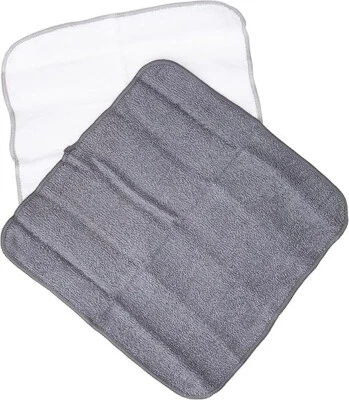 ELEMIS Luxury Cleansing Cloth Duo, Soft Pure Cotton Facial Cloths Opens Pores