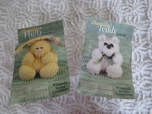 2 Neu in Verpackung Wimpole Street Creations CHENILLE FLAUSCHIG & TEDDY BUDDY Tier KITS -- 6" pro Stück - Bild 1 von 5