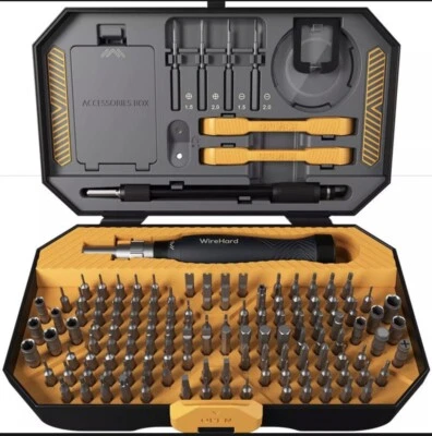 145 in 1 Precision Screwdriver Set Computer Laptop Repair Tool Kit Magnetic Bits - Image 1 of 4
