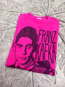 Vintage 80s Franz Kafka The Metamorphosis Novel Punk Dead Kennedys RATM T-Shirt  - Picture 1 of 6