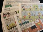 #32 Peanuts By Charles Schulz   Lot Of 10 Sunday Strips  1979  Charlie Brown