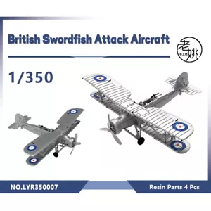 Yao's Studio 1/350 Military Model Kit British Swordfish Attack Aircraft - Picture 1 of 8