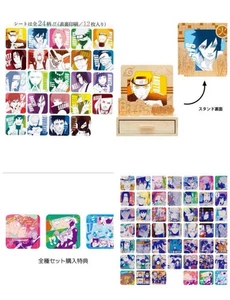 Calendario de madera Naruto 2025 y caja de montaña rusa de arte usado anime coleccionable - Imagen 1 de 11