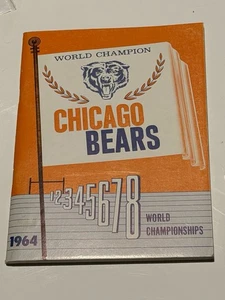 1964 Chicago Bears - Official Media Guide - National Football League NFL EX - Bild 1 von 2