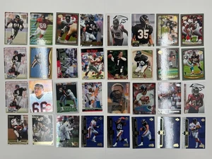 Atlanta Falcon Team ROOKIE INSERT Lot Jeff George Chris Chandler Roddy White - Picture 1 of 10