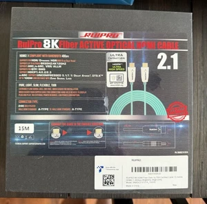 RUIPRO 8K HDMI Glasfaserkabel 15m - Bild 1 von 3
