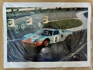 Ford Gt 40 1/8 Altaya set Poster - Foto 1 di 1