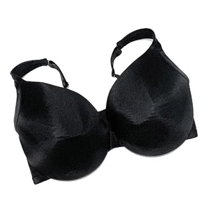 Cacique Black Full Coverage Padded Bra with Underwire Support, size 38F - Picture 1 of 3