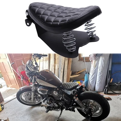 Bobber Motorcycle Spring Solo Seat For Yamaha Virago 1100 XV1100 XV1100S Special - Image 1 of 4