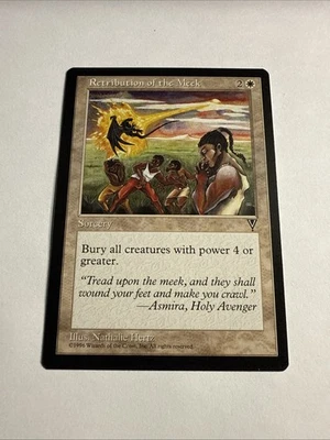 MTG Retribution of the Meek Visions 19/167 Regular Rare - Image 1 of 2