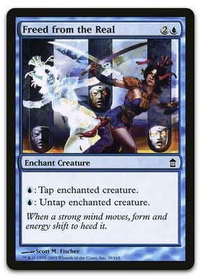 Freed from the Real #38 (NM) Saviors of Kamigawa SOK Magic MTG - Image 1 of 2