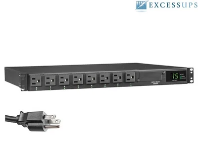 Tripp Lite PDUMH15AT 1400W Automatic Transfer Switch MTD PDU 120V, (8)5-15R -... - Image 1 of 4