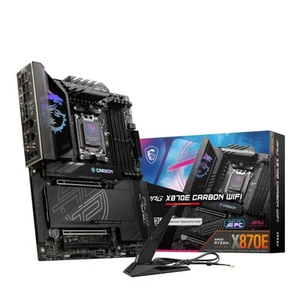 NEW MSI MPG X870E Carbon WiFi AM5 ATX Desktop Motherboard MPG X870E CARBON WIFI - Picture 1 of 5