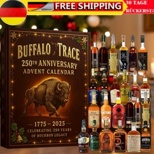 3D Whisky Adventskalender 2025 Geschenkbox BlindBox Weihnachtsbaum Ornament - Bild 1 von 6