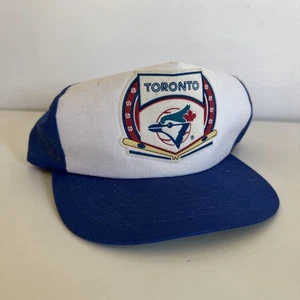 Cappello vintage anni 90 Toronto Blue Jays logo - Drew Pearson - regolabile con snapback - Foto 1 di 10