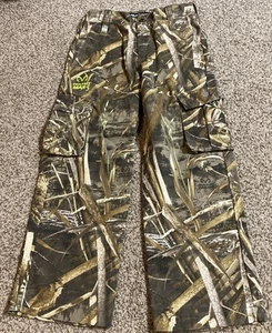 RealTree Max-5 Hunting Camo Cargo Pants Real Tree Youth Kids Sz M 8 W24 In23” EC - Picture 1 of 11